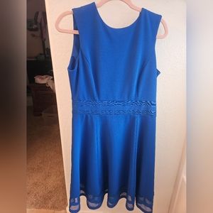 Royal Blue Calvin Klein Dress Size 10